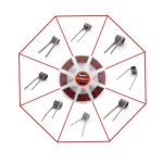 المنت 8 در 1 برند ویپ فلای | VAPEFLY 8 × 1 COIL
