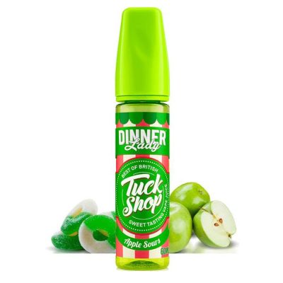 جوس پاستیل سیب سبز دینرلیدی DINNER LADY APPLE SOURS